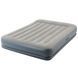 Двуспальная надувная кровать Intex 64118 (1.52 x 2.03 x 30 см) Pillow Rest Mid-Rise Airbed + Встроенный электронасос 220В