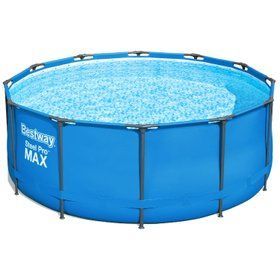 Круглый каркасный бассейн Bestway 15428 Steel Pro Max Frame Pool (366х133 см) Без аксессуаров
