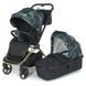 Универсальная коляска 2в1 El Camino ME 1091-G PERSONA Black Green Palm