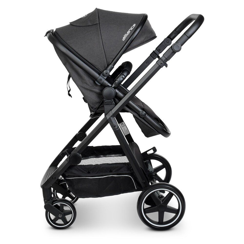 Коляска детская 2в1 ME 1069 ALLIANCE Denim Dark Gray темно-серый