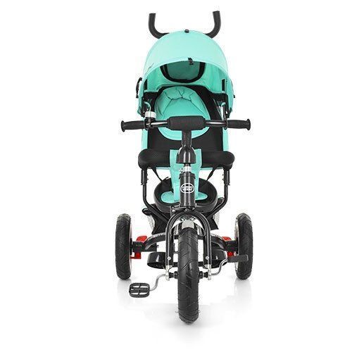 Трехколесный колясочный велосипед TurboTrike M 3113A-15 Бирюзовый