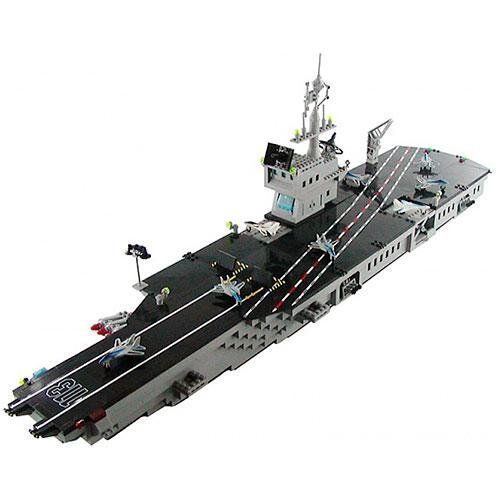 ​​​​​​​Конструктор Brick 208886/113 Военный корабль (990 деталей)