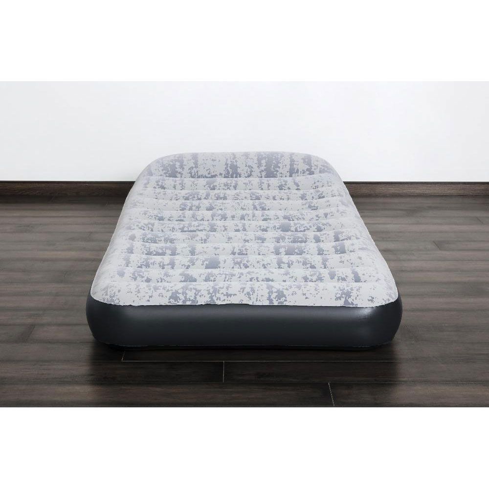 Односпальный надувной матрас Bestway 67834 (188 x 99 x 30 см) Fashion Flock с подголовником, встр.насос 220В, до 150кг
