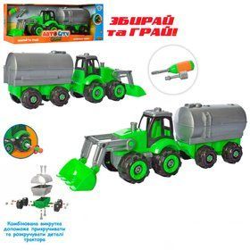 Детский конструктор Трактор-Бульдозер Limo Toy KB 064