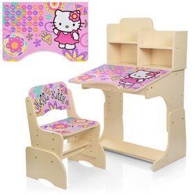 Парта Bambi W 2071-48-6 Light Wood