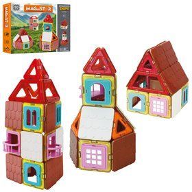 Магнитный конструктор Limo toy LT7003 домик (50 деталей)