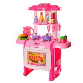 Детская игровая кухня Limo Toy WD-A22-B22 Розовая