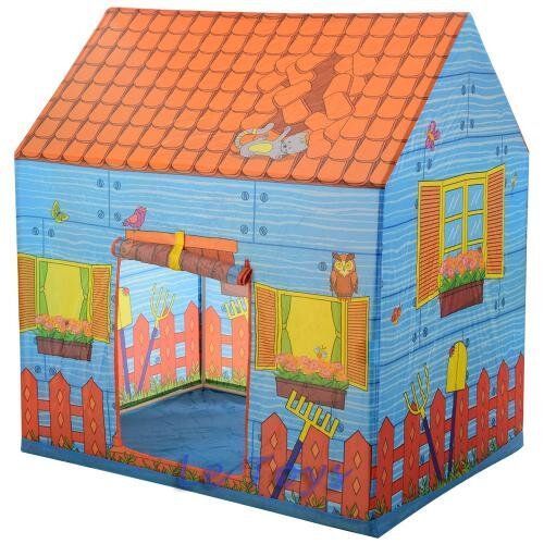 Детская игровая палатка Bambi М 3365-1 (95-72-102 см) Голубая