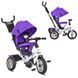 Трехколесный колясочный велосипед TurboTrike M 3113-8A Фиолетовый