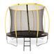 Батут Profi MS 2921-2 Black / Yellow (диаметр 244 см)