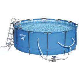 Круглый каркасный бассейн Bestway 15427 Steel Pro Max Frame Pool (366х133 см)