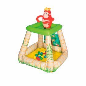 Детский надувной игровой центр-бассейн Bestway 52266 (89 x86 x107) Джунгли