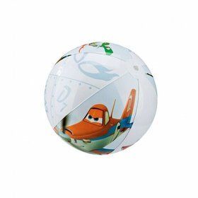 Надувной мяч Intex 58058 Самолеты (61 см) Planes Beach Ball Белый