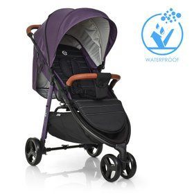 Коляска детская ME 1025 X3 PLUM фиолет