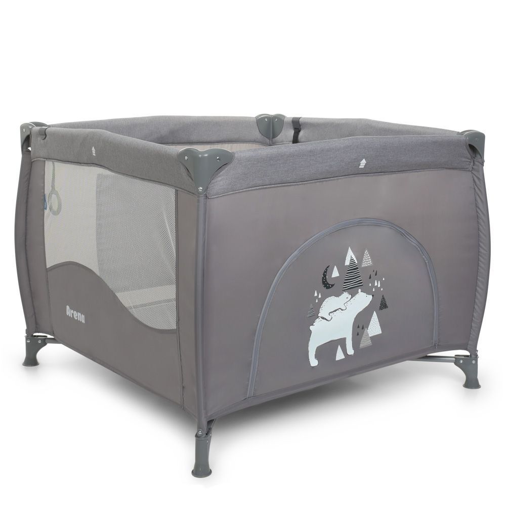 Манеж El Camino ME 1030 ARENA Gray Len (99-99-75 см)