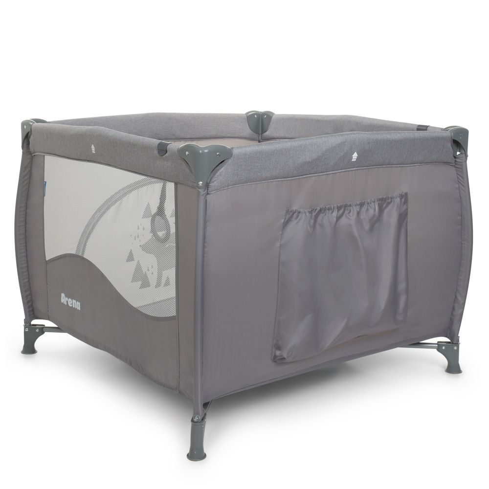Манеж El Camino ME 1030 ARENA Gray Len (99-99-75 см)