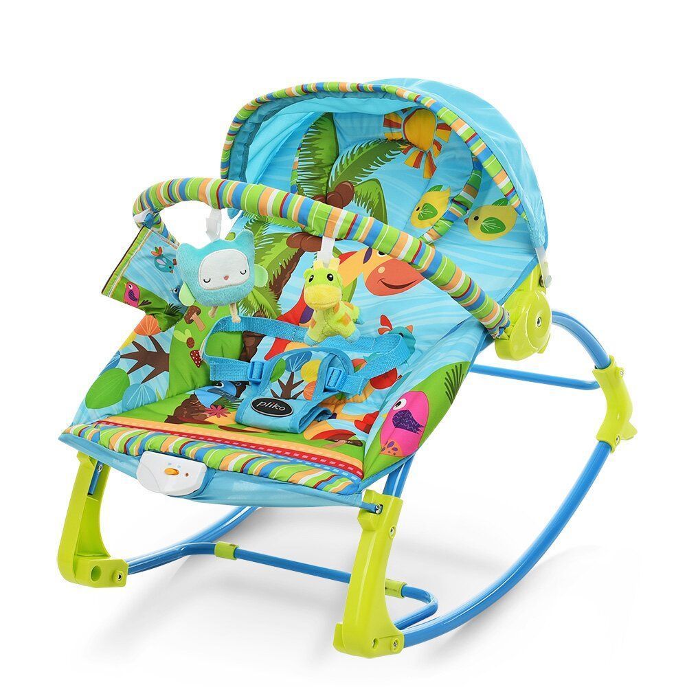 Шезлонг-качалка Bambi PK-306-4 Blue