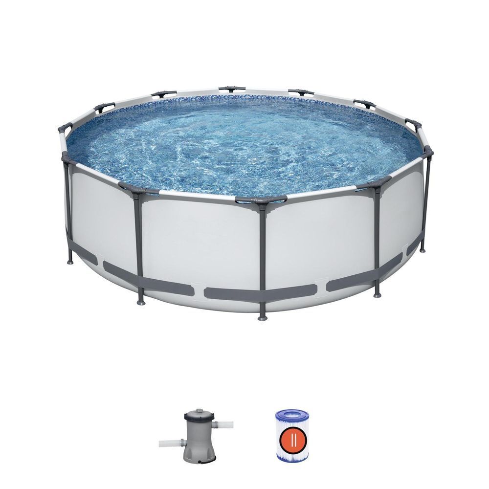 Круглый каркасный бассейн Bestway 56260 Steel Pro Max Frame Pool (366х100 см)