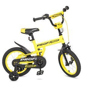 Детский велосипед 14 дюймов Profi L14111 Driver Желтый