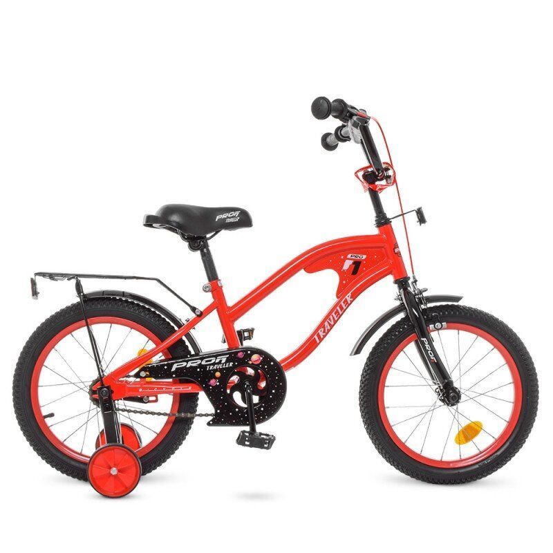 Велосипед детский 16 дюймов Profi Y16181 TRAVELER Красный