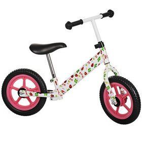 Беговел детский 12 дюймов PROFI KIDS M 3440W-2 Tutti Frutti, белый
