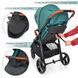Коляска детская El Camino ME 1024L X4 Sea Green