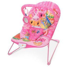 Шезлонг-качалка Bambi 303-8 Pink