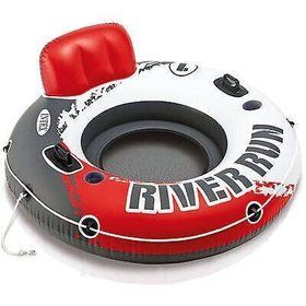 Надувной круг "Red River Run 1" Intex 58825 (135 см) с ручками Красный