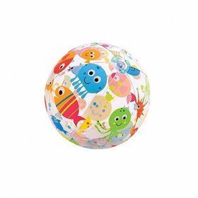 Надувной мяч Intex 59050 Рыбки (61 см) Lively Print Balls Разноцветный