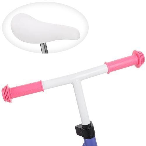 Детский беговел 12 дюймов PROFI KIDS M 3437A-6 Сиреневый
