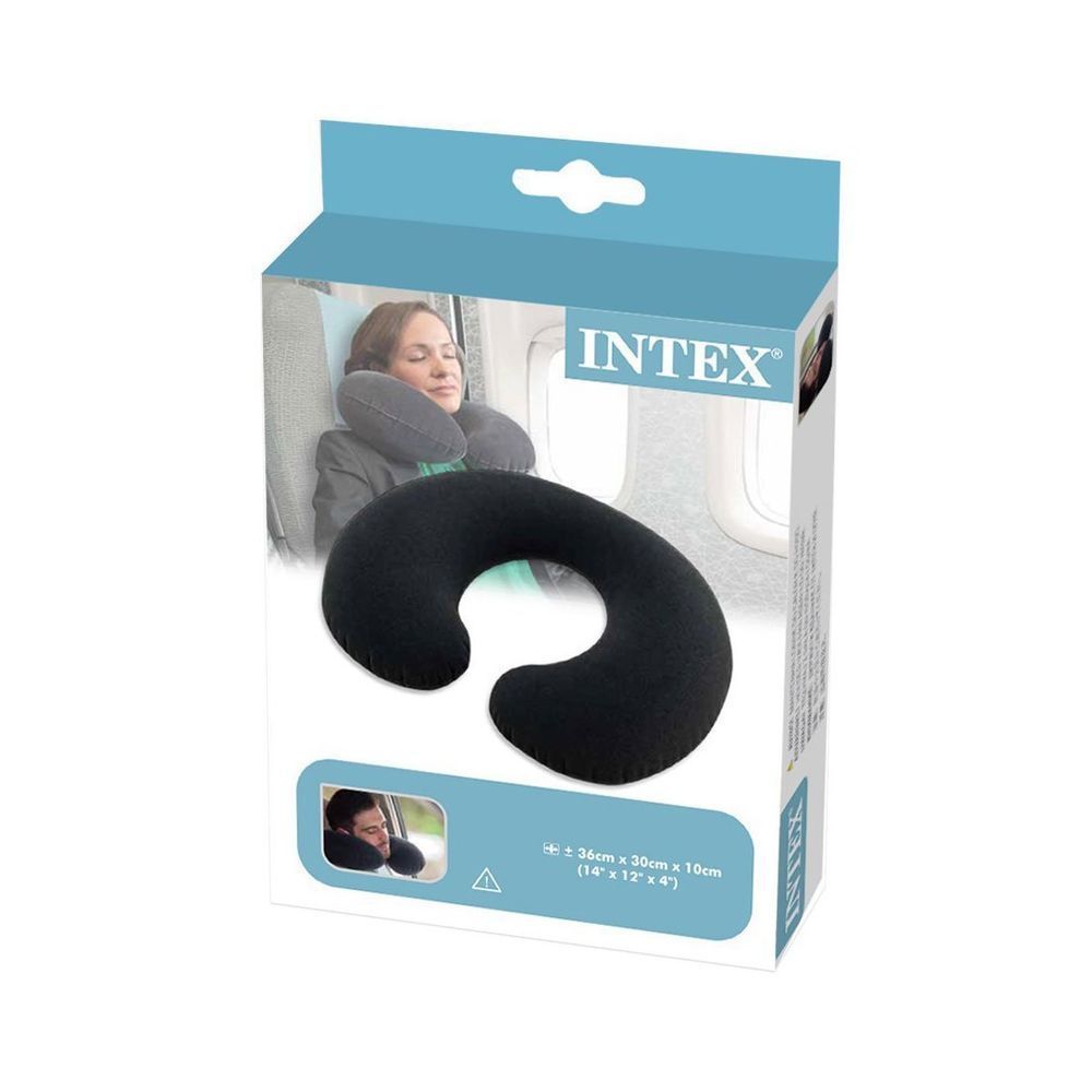 Надувной подголовник Intex 68675 (36 x 30 x 10 см) Travel Pillow
