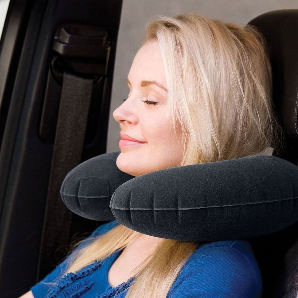 Надувной подголовник Intex 68675 (36 x 30 x 10 см) Travel Pillow