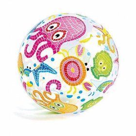 Надувной мяч Intex 59050 Осьминожки (61 см) Lively Print Balls Разноцветный
