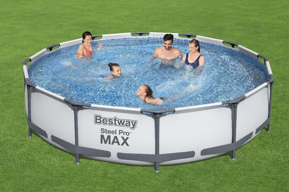 Круглый каркасный бассейн Bestway 56416 Steel Pro Max( 366х76см)
