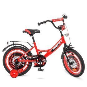 Детский велосипед 18 дюймов Profi Y1846 Original boy Красный с черным