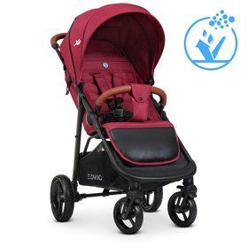 Коляска детская ME 1024 X4 DEEP RED красный