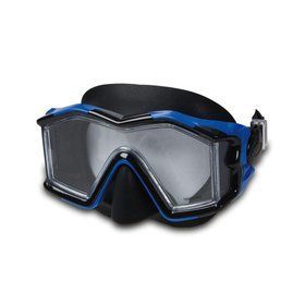 Маска для плавания Intex 55982 (Синий) Silicone Explorer Pro Masks