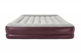 Надувная кроватьBestway 67699 Tritech Airbed (203х152х36 см) с подголовником Серый