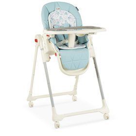 Стульчик ME 1037 CRYSTAL Milk Sky Blue