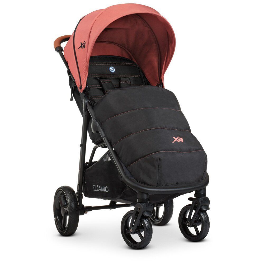 Коляска детская ME 1024 X4 CORAL Розовый