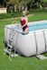 Прямоугольный каркасный бассейн Bestway 56465 Power Steel Frame Pool (549х274х122 см)