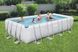 Прямоугольный каркасный бассейн Bestway 56465 Power Steel Frame Pool (549х274х122 см)