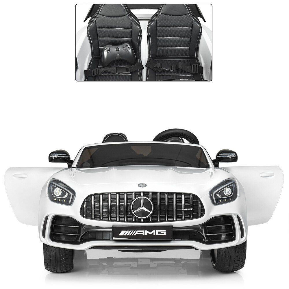 Детская машина электромобиль Bambi Mercedes AMG M 3905EBLR-1 Белый