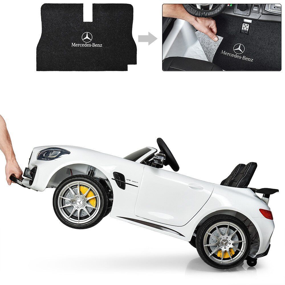 Детская машина электромобиль Bambi Mercedes AMG M 3905EBLR-1 Белый