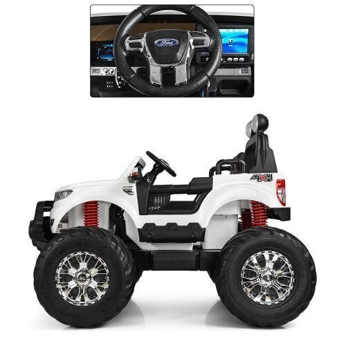 Детский электромобиль Bambi Monster Truck M 4013(MP4)EBLR-1 Белый