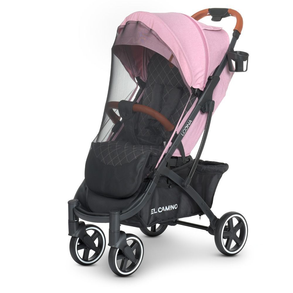 Прогулочная коляска El Camino ME 1090L LOONA Pink