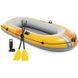 Двухместная надувная лодка Intex 66312 (236 х 114 х 41 см) Challenger 2 Set + Пластиковые весла и ручной насос