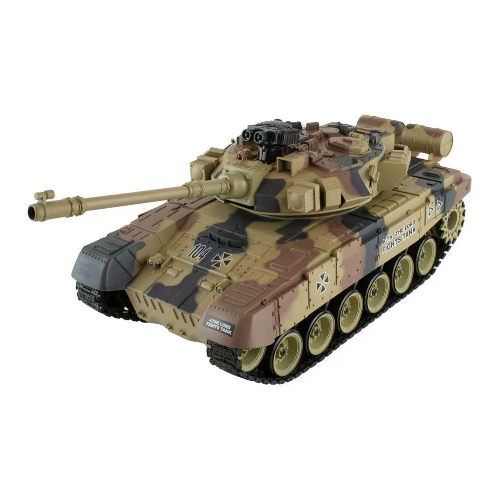 Радиоуправляемый танк Brother Tank Т90А аккумуляторный стрельба пластиковыми пулями и пулями Orbeez