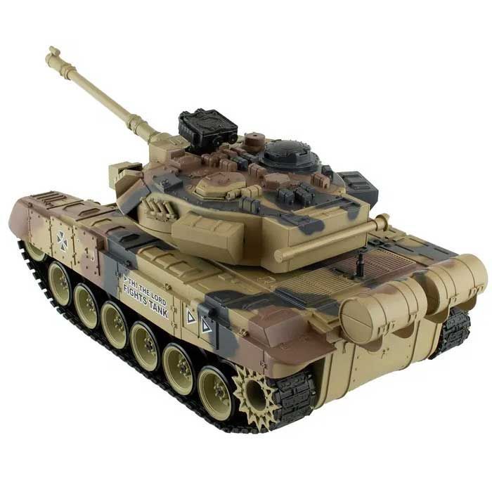 Радиоуправляемый танк Brother Tank Т90А аккумуляторный стрельба пластиковыми пулями и пулями Orbeez